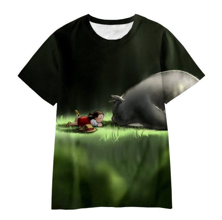 Printed casual short-sleeved trend T-shirt