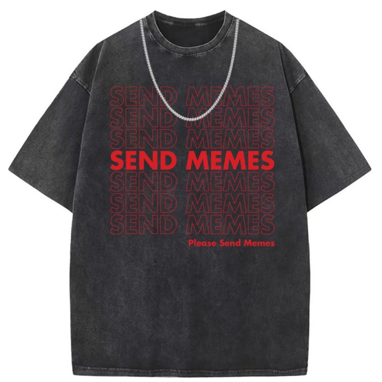 Printed casual crewneck trend T-shirt