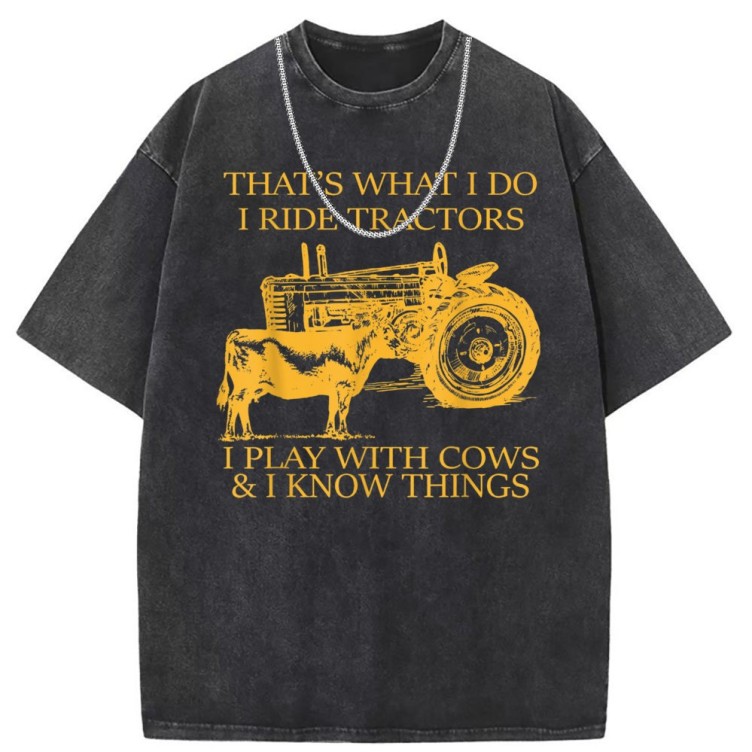 Printed casual crewneck trend T-shirt