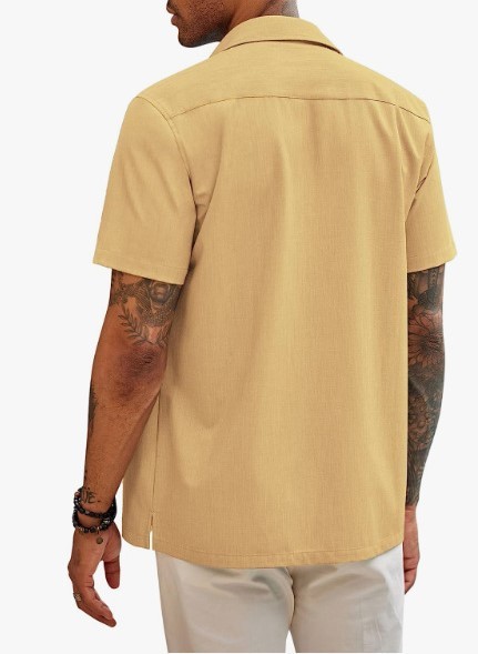 Casual short-sleeved trend shirt