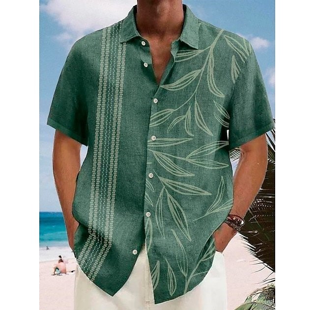Printed casual fashion trend shirt