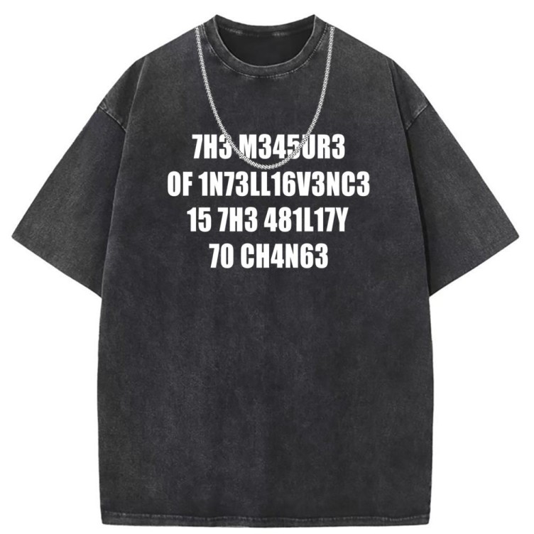 Printed casual fashion trend T-shirt