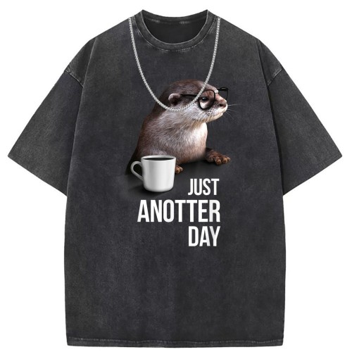 Graphic print trendy fashion T-shirt