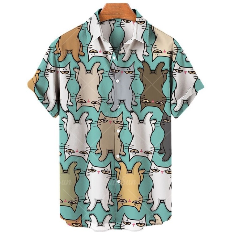 Printed casual fashion trend shirt