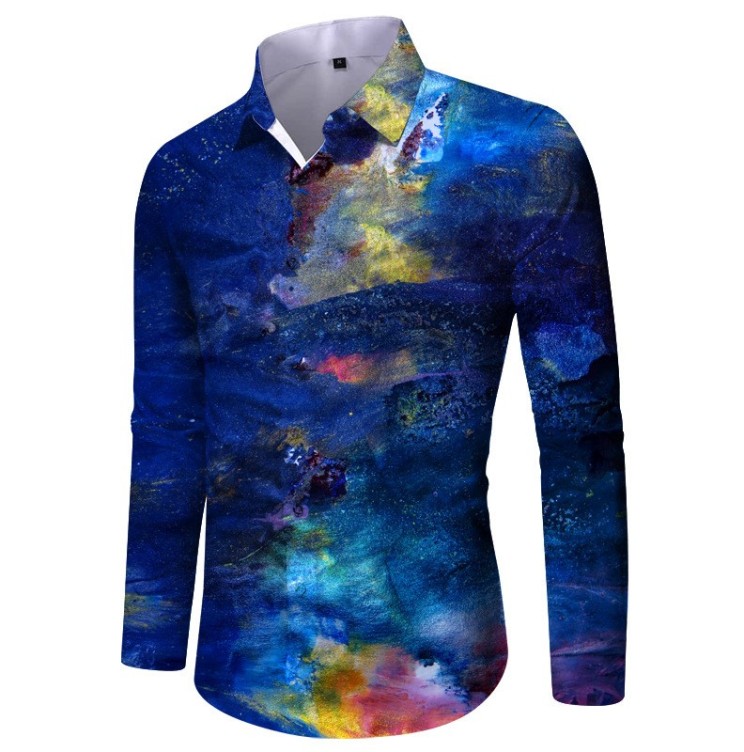 Printed casual fashion trend shirt