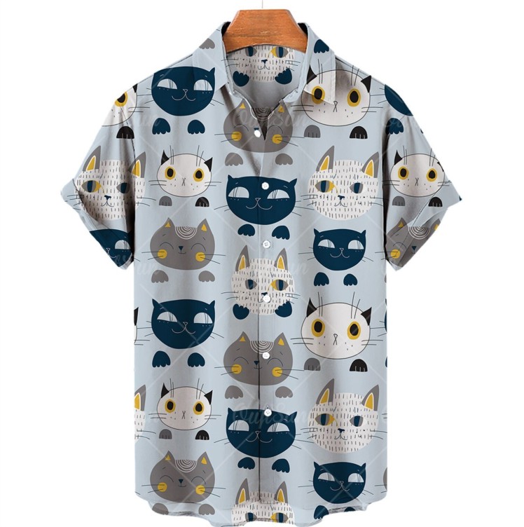 Printed casual fashion trend shirt