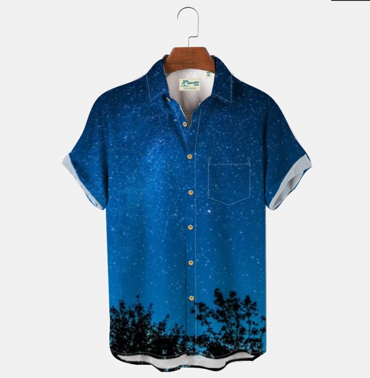 Printed casual fashion trend shirt