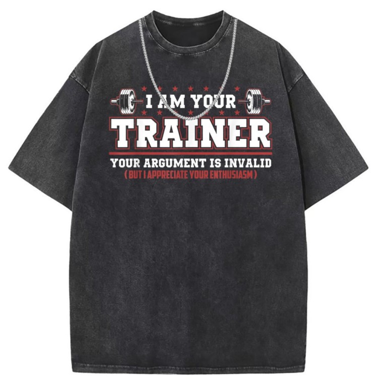 Graphic print trendy fashion T-shirt