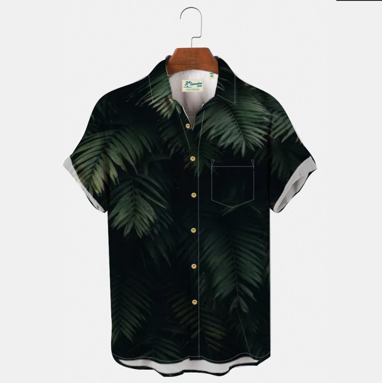 Printed casual fashion trend shirt