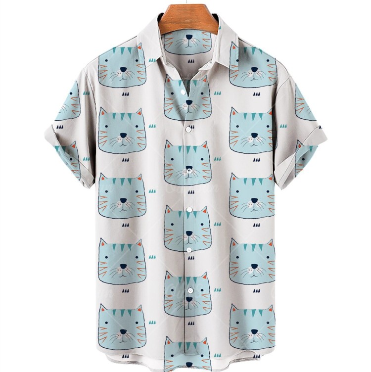 Printed casual fashion trend shirt