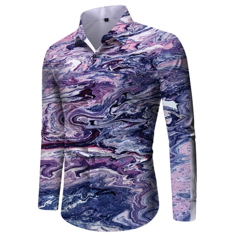 Printed casual fashion trend shirt