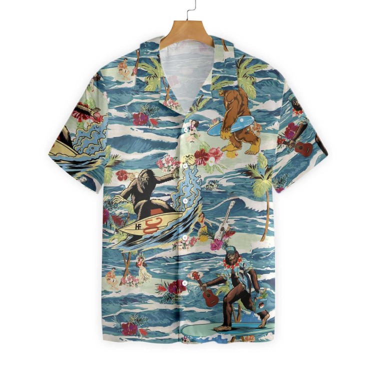 Digital printed casual fashion trend shirt