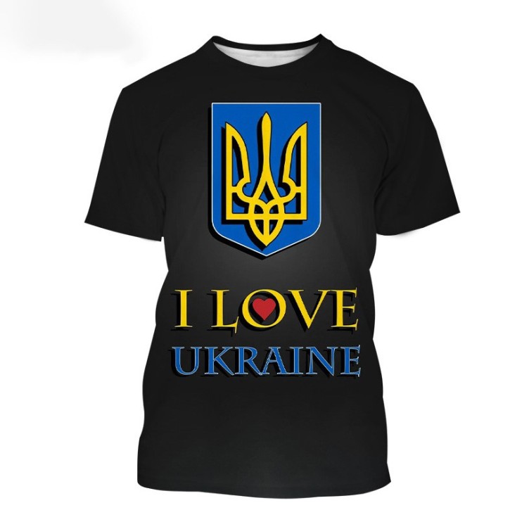 Digital printing sports trend T-shirt