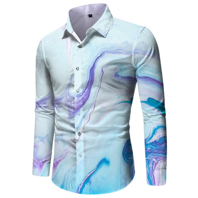 Printed casual fashion trend shirt