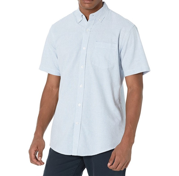 Printed striped casual trend shirt