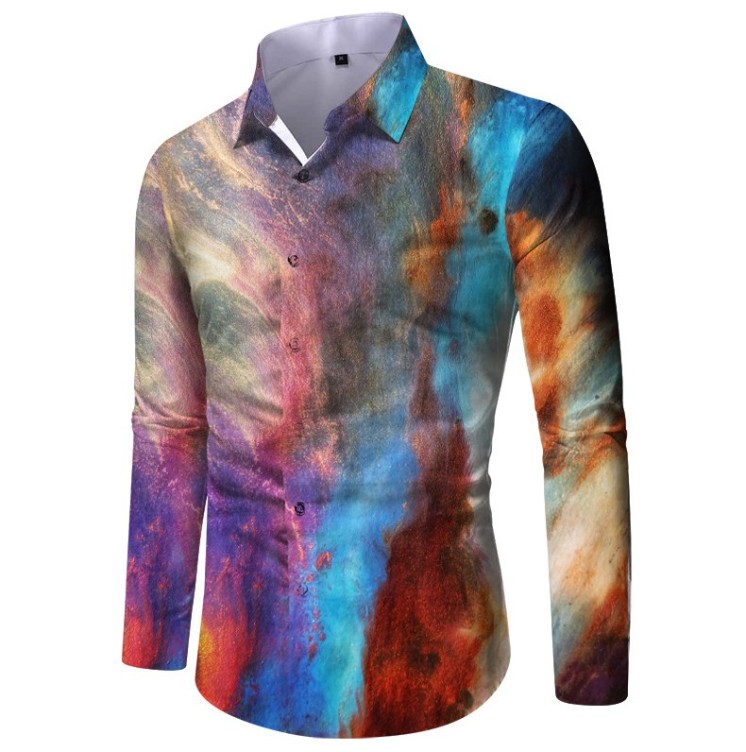 Printed casual fashion trend shirt
