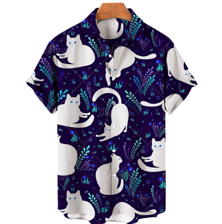 Printed casual fashion trend shirt