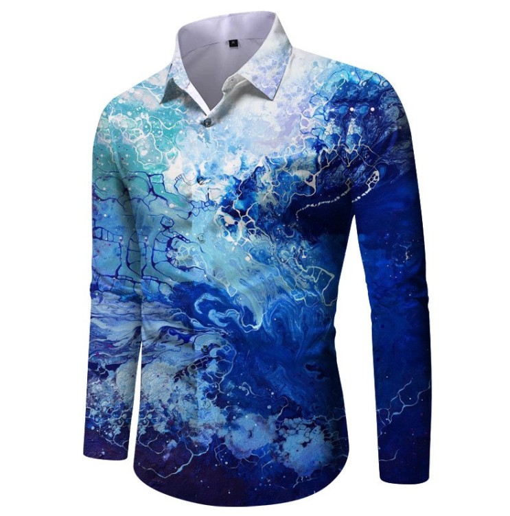 Printed casual fashion trend shirt