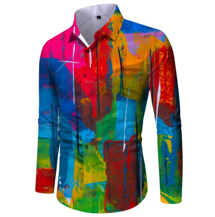 Printed casual fashion trend shirt