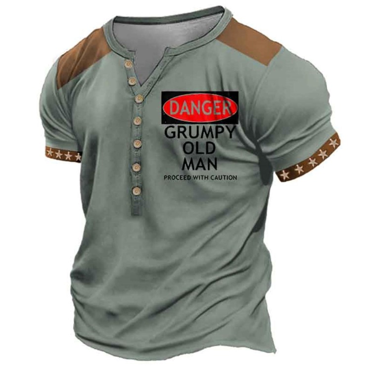 Digital print trend short sleeve sports T-shirt