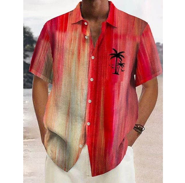 Printed casual fashion trend shirt