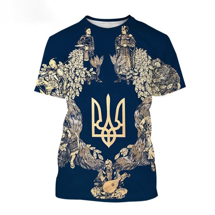 Digital printing sports trend T-shirt