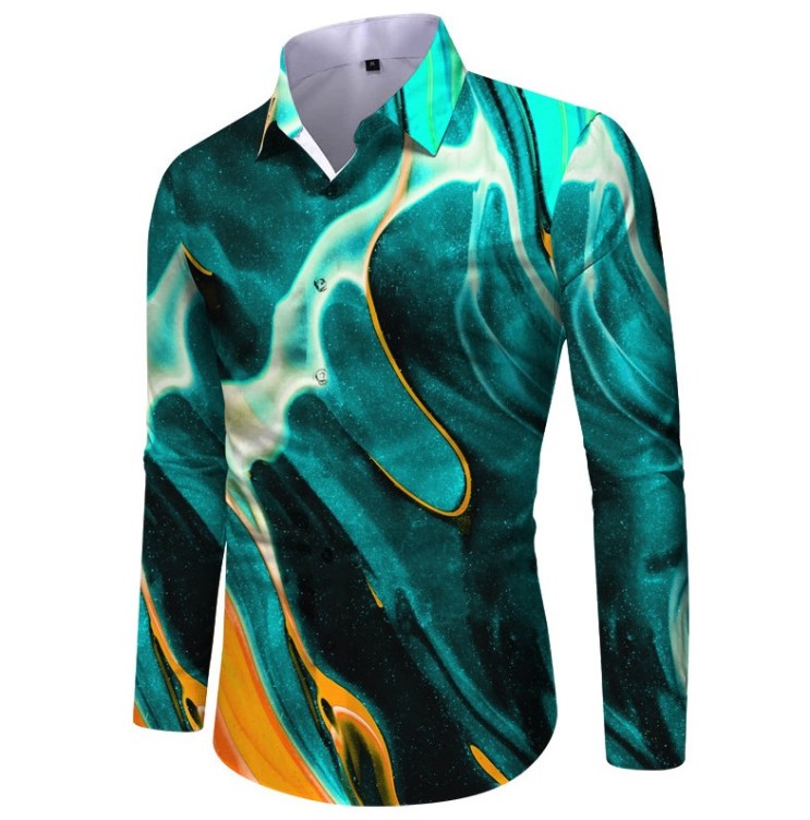 Printed casual fashion trend shirt