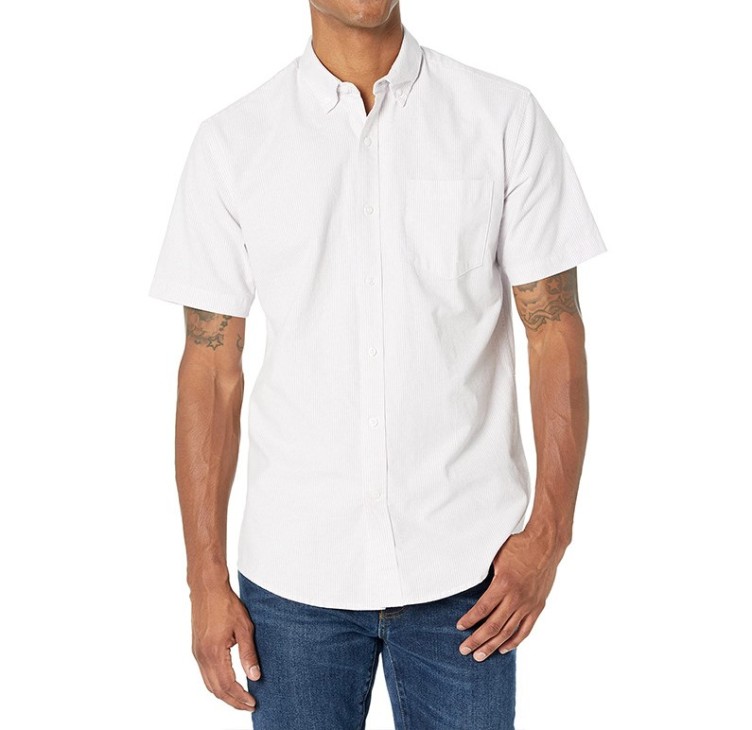 Printed striped casual trend shirt