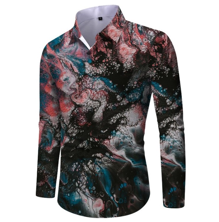 Printed casual fashion trend shirt