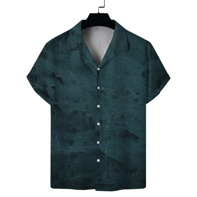 Digital printed casual trend shirt