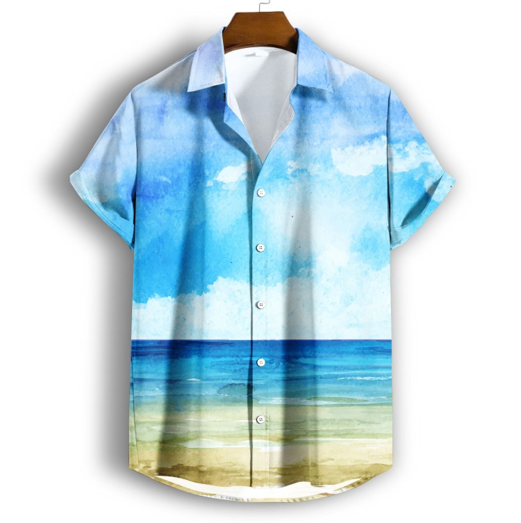 Printed casual fashion trend shirt