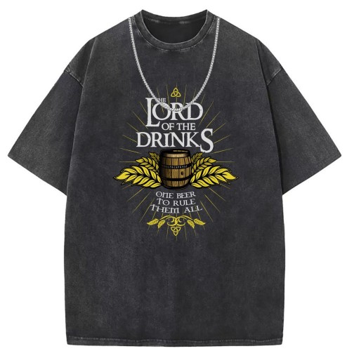 Printed casual fashion trend T-shirt