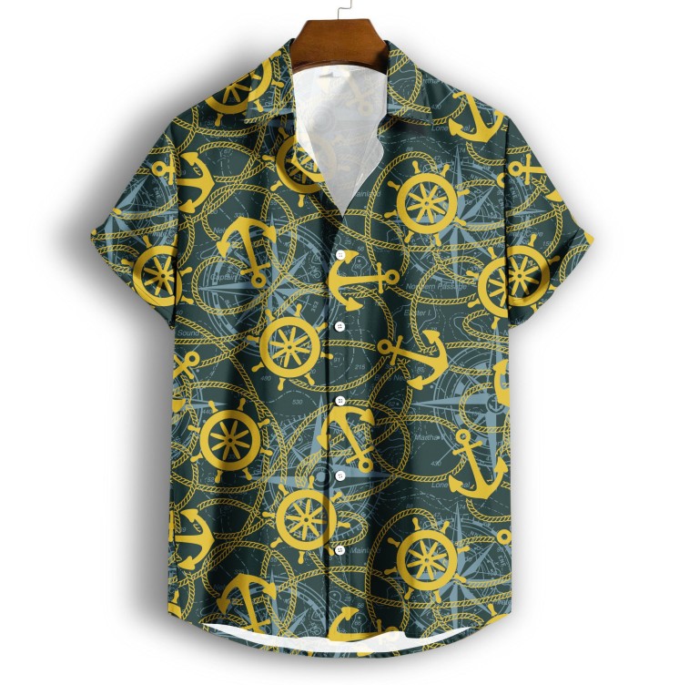 Printed casual fashion trend shirt