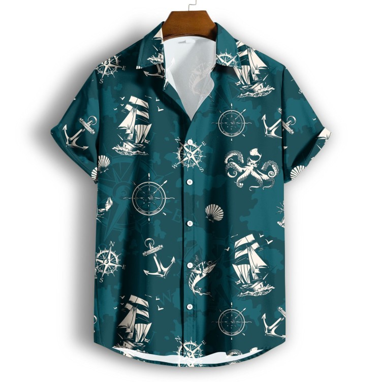 Printed casual fashion trend shirt