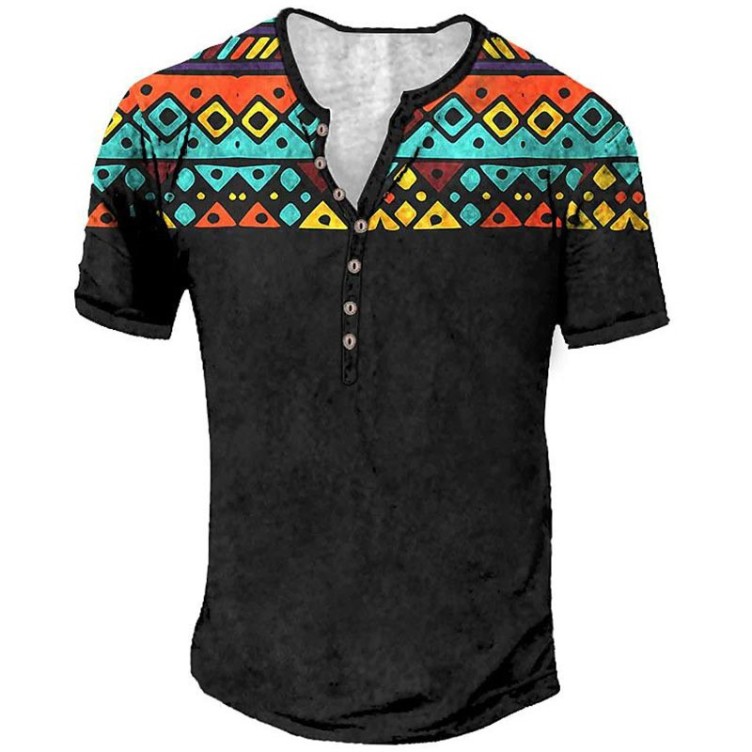 Digital printed street fashion trend T-shirt