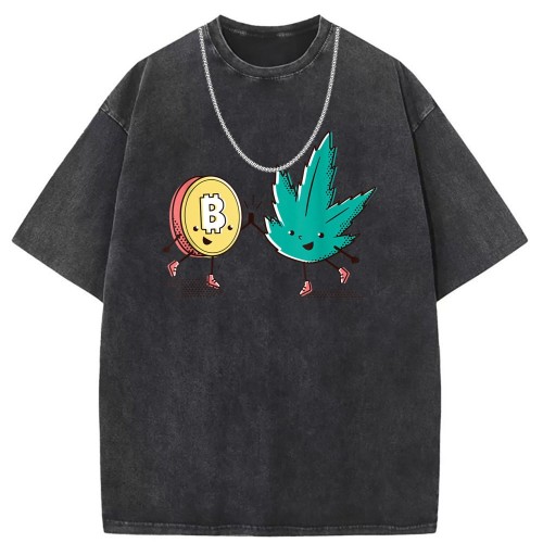 Printed casual fashion trend T-shirt