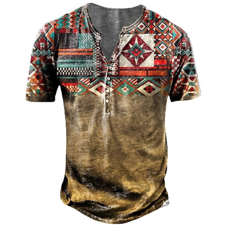 Digital printed street fashion trend T-shirt