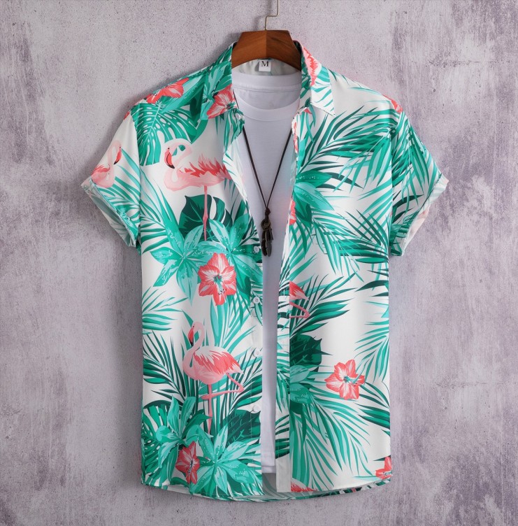 Printed casual fashion trend shirt