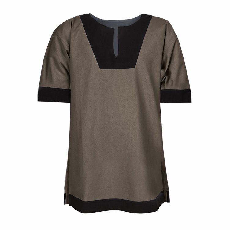 Casual cotton and linen fashion trend shirt