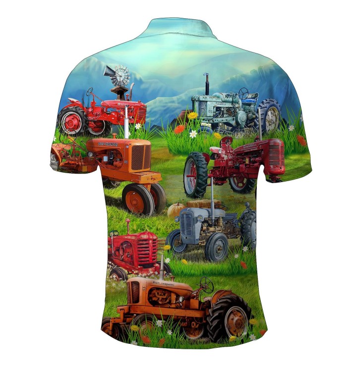 Cartoon print casual fashion trend shirt