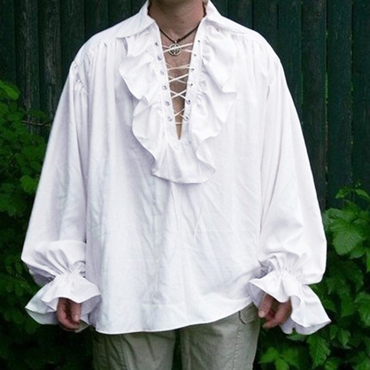 Lace up casual fashion trend shirt