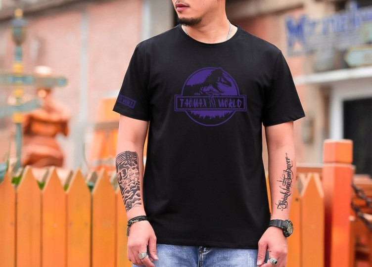 Printed casual fashion trend T-shirt
