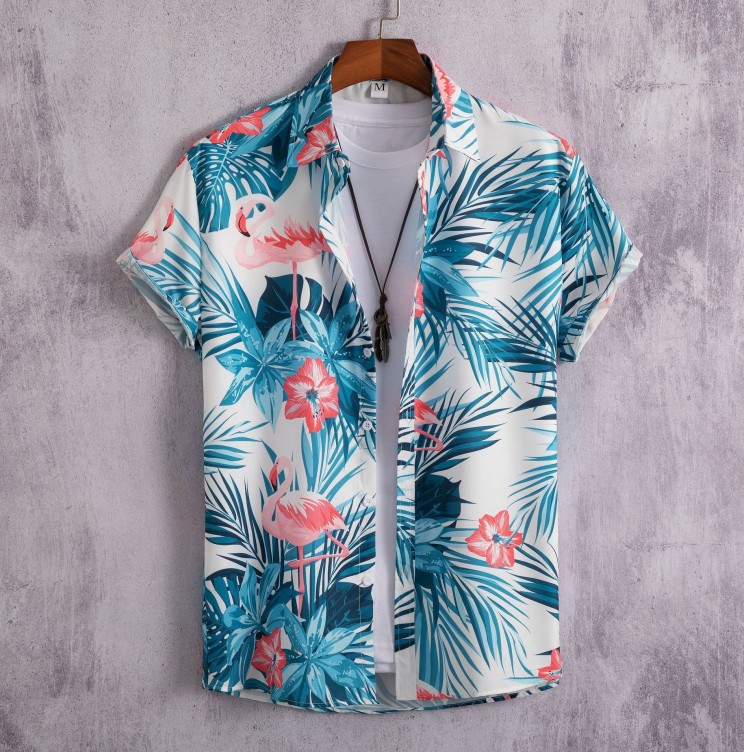 Printed casual fashion trend shirt