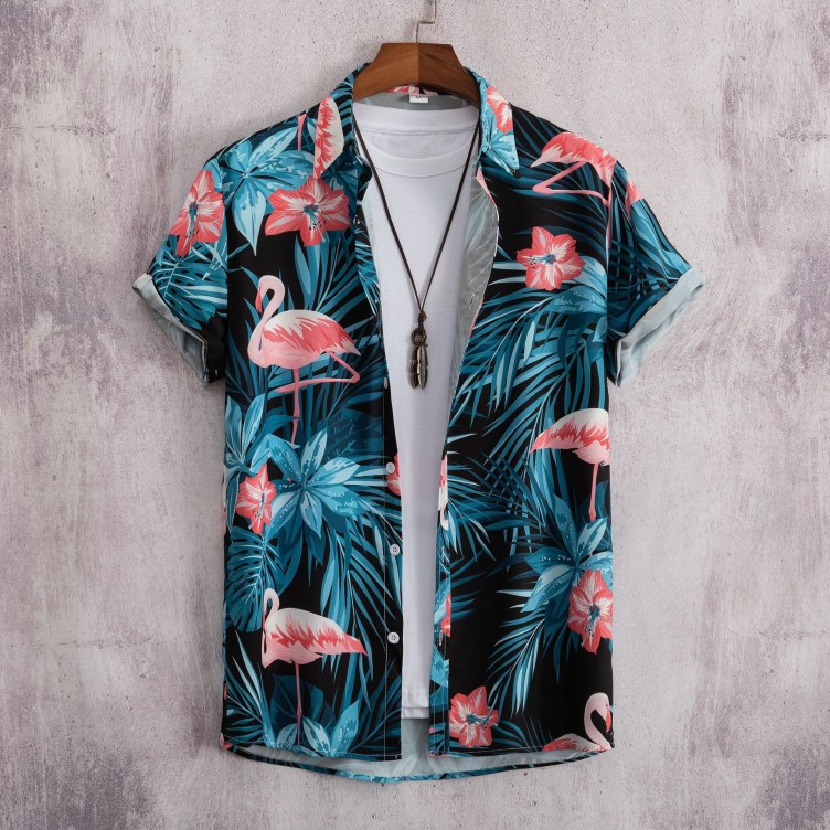 Printed casual fashion trend shirt