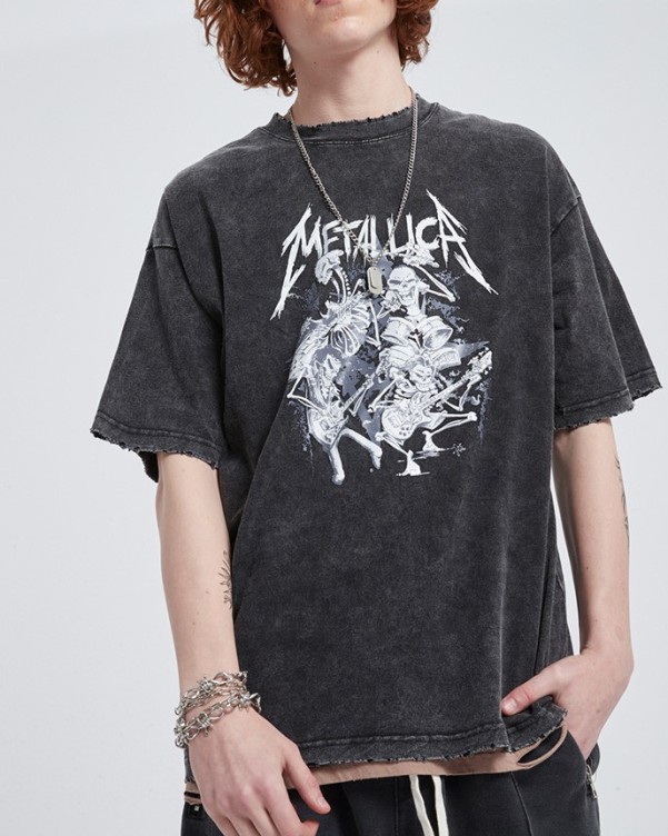 Printed casual fashion trend T-shirt