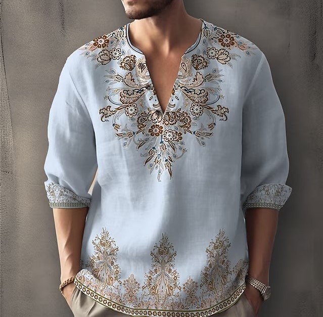 Printed casual fashion trend shirt