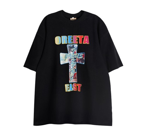 Printed crewneck casual trend T-shirt