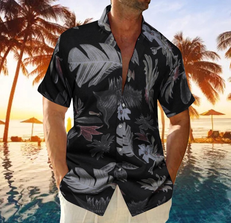 Printed loose fashion trend shirt