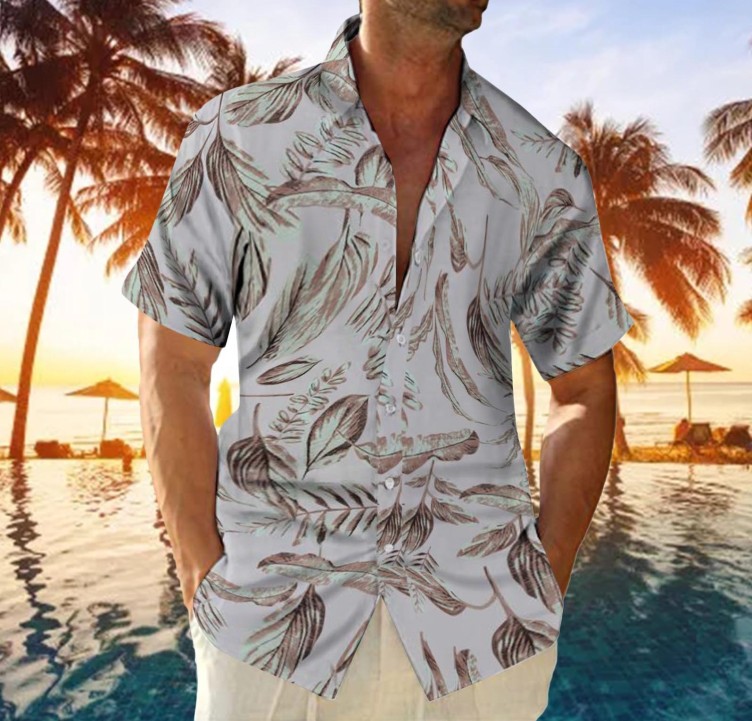Printed loose fashion trend shirt