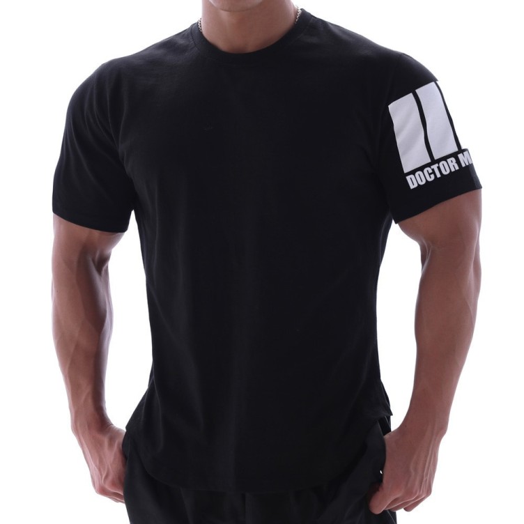 Crewneck sports fashion trend T-shirt